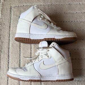 Nike Cream High-Top Sneakers